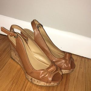Tan Wedges